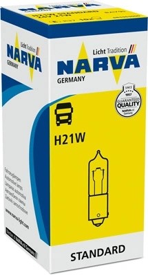 Лампа 24V H21W BAY9s Halogen Miniature NARVA 681963000 NARVA