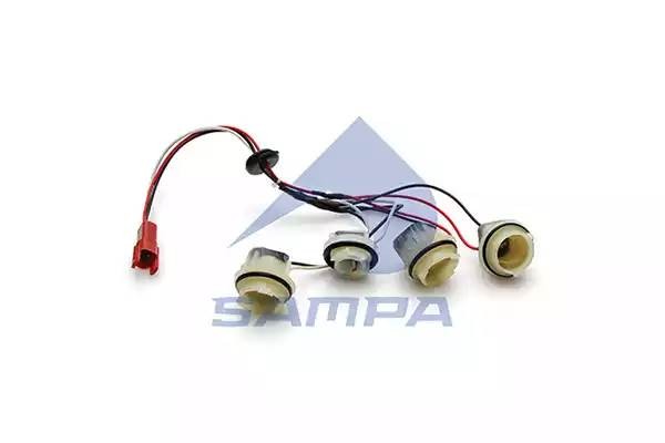 Проводка SCANIA 4,P,G,R,T series с патронами (фара,указатель поворота,габарит) S 042192 SAMPA