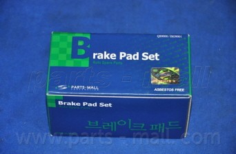 Колодки тормозные KIA CARENS2(RS)/(Xtrek) 02-05 PKB-022 PKB-022 PMC PARTS MALL