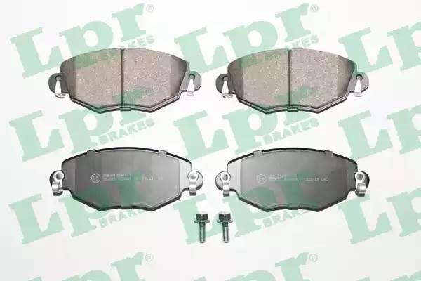 Комплект тормозных колодок 05P865 05P865 LPR