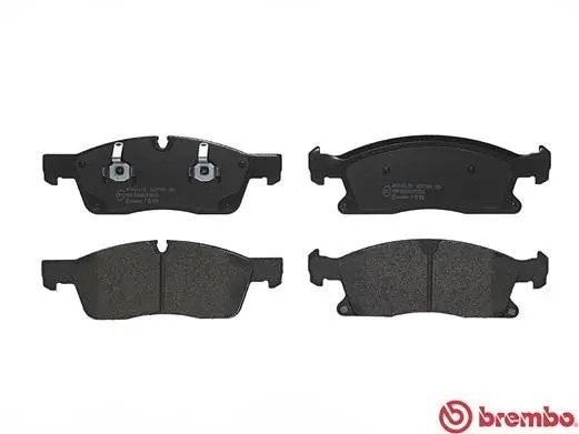 P50108 колодки дисковые передние!\ MB W166/X166 ML250/GL350 2.5CDI/3.5CDI 11> P50108 BREMBO