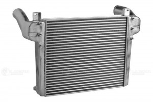 Охладитель КамАЗ-4308, 43253, 43255 дв.CUMMINS EQB-180.20 алюминиевый LUZAR LRIC0708 LUZAR