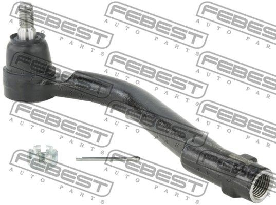 Наконечник рулевой левый HYUNDAI SANTA FE 06 2006- 1221-SANLH 1221-SANLH FEBEST