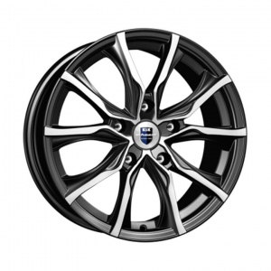 КиК Твист-Оригинал 17.0 / 7.5J PCD 5x112.00 ET 47.00 ЦО 57.10 Литой / Черный с п R76159 K K WHEELS