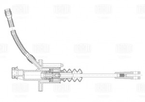 Цилиндр сцепления главный CF816 TRIALLI