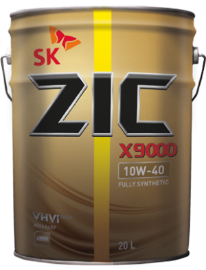 ZIC X9000 10W40 (200L) масло мот.! синт.\ ACEA Е6/E7/Е4, API CI-4, MB 228.51, MA 202603 ZIC