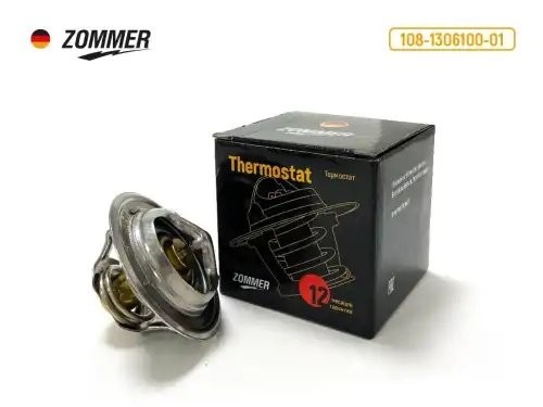 Термостат дв. 4216 Бизнес/Г-53, 3307, ПАЗ, УАЗ дв. 514 (80*С) 108130610001 ZOMMER