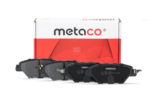 Колодки тормозные задние дисковые к-кт 3010304 3010304 METACO