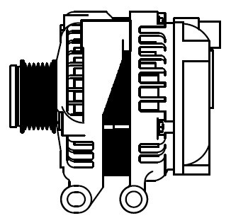 Генератор для а/м Land Rover Discovery IV (09-)/Range Rover Sport (09-) 3.0TD 15 LG 1054 START VOLT