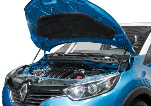 Амортизатор RENAULT Kaptur (16-) капота (пружина газовая) комплект 2шт. АВТОУПОР UREKAP021 AVTOUPOR
