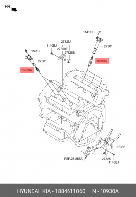 HYUNDAI/KIA IRIDIUM 1884611060 HYUNDAI KIA