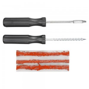 Ремкомплект для б,к шин прямые ручки (шило: для жгута+спиральное с насечками, 3  ATRK28 AIRLINE