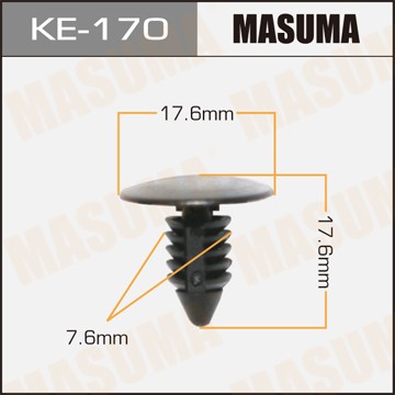 Пистон обивки универсальный MASUMA KE170 MASUMA