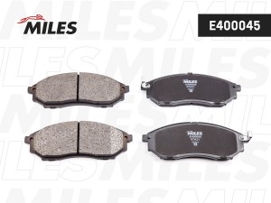 Колодки тормозные передние (без датчика) (Смесь Low-Metallic) (NISSAN MURANO (Z5 E400045 MILES