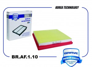 Фильтр воздушный BR.AF.1.10 04E129620A VW Polo 15-, Golf, Jetta, Octavia, Yeti B BRAF110 BRAVE
