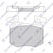 Колодки передние MERCEDES GLC C253, X253 2015- SP4348 SP4348 SANGSIN