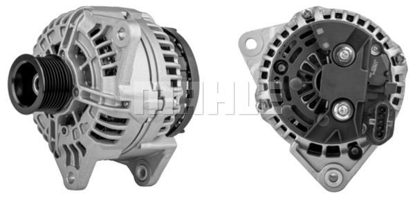 генератор !28V 90 A шкив Iveco EuroCargo MG 813 MAHLE KNECHT