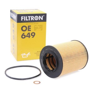 Фильтр масляный BMW (E39,E60),X5 (E53,X3 E83,E38,E65) FILTRON OE 649 FILTRON