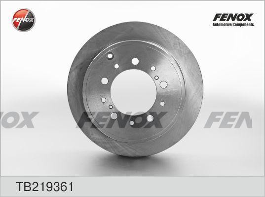 Диск тормозной задний Toyota Land Cruiser 200, 4.7-4.5D 07- TB219361 TB219361 FENOX