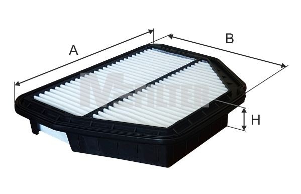 фильтр воздушный!\ Chevrolet Captiva 2.4/Captiva 3.2 07> K7118 MFILTER AUTOMOTIVE FILTERS