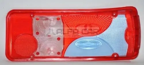 Рассеиватель MAN TGA фонаря заднего левого (синее стекло) ALFA CAR AC81252296059 ALFA CAR