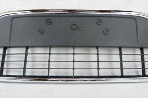 Решетка в бампер нижняя Ford Focus 2 2008-2011, под хром, текстурная OEM3693 OEMPARTS