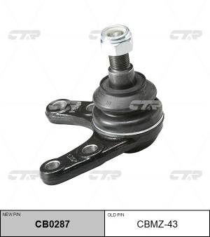 Опора шаровая MAZDA BT50 нижняя CTR CB0287 CTR