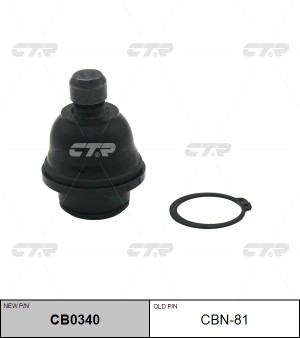 Опора шаровая NISSAN INFINITI передняя нижняя CTR CB0340 CTR