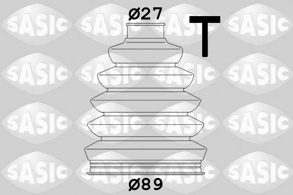 Пыльник ШРУСа внешний RENAULT TRAFIC II 1.9dCi, 2.0 1904003 1904003 SASIC