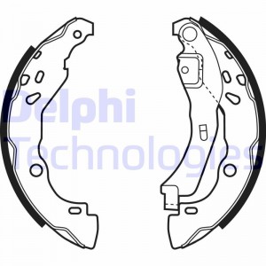 Колодки задние RENAULT CLIO II LS1929 LS1929 DELPHI