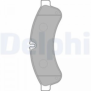 LP2063 колодки дисковые з. !\ Iveco Daily III 35/40/45/50/60/65 06> LP2063 DELPHI
