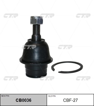 опора шаровая нижняя! замена CBF-27\ Ford Expedition 07> CB0036 CTR