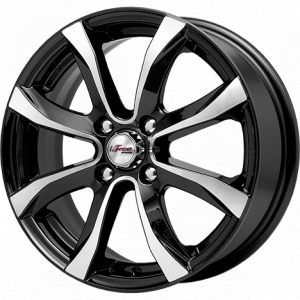 iFree Дайс 15.0 / 6.0J PCD 4x100.00 ET 45.00 ЦО 67.10 Литой / Черный с полирован 265805 IFREE