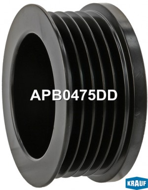 шкив генератора!\ Opel Agila/Astra/Corsa/Tigra/Vectra 1.0-1.8 98> APB0475DD KRAUF