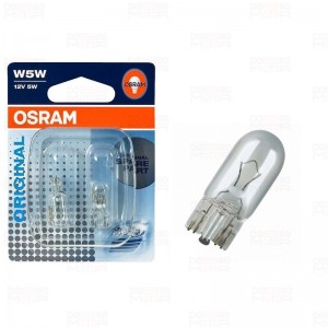 к-кт ламп ORIGINAL LINE! 2шт. (W5W) 12V 5W W2.1x9.5d качество ориг. з/ч (ОЕМ)\ 282502B OSRAM