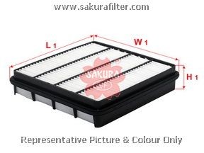 Фильтр воздушный TOYOTA Land Cruiser (08-) (4.5D) SAKURA A33810 SAKURA