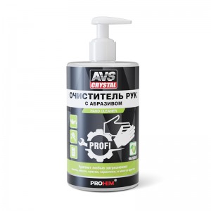 Очиститель рук 700мл "Яблоко" с абразивом AVS CRYSTAL A07744S AVS