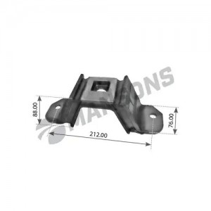 подушка двигателя! (м-п/у) задняя верхняя левая/правая DD FRL, STERLING 360.022 MANSONS