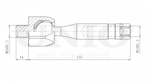 Тяга рулевая SSP-30021 UNIO