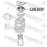 Подшипник опоры переднего амортизатора LDB001F FEBEST
