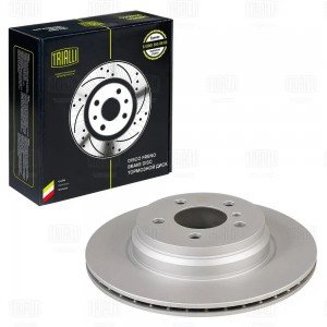 Диск торм. BMW 3 (F30) (11-)/4 (F32) (13-) зад. d=330 (окраш.) (DF 190414)  2шт DF190414 TRIALLI