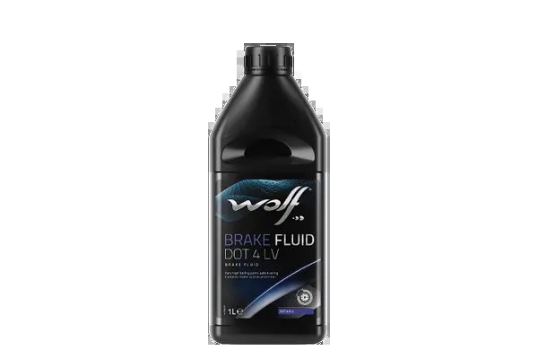WOLF BRAKE FLUID DOT 4 LV 1L FMVSS 116 DOT 4 FMVSS 116 DOT3 ISO 4925 Class 3,4&6 1047758 WOLF