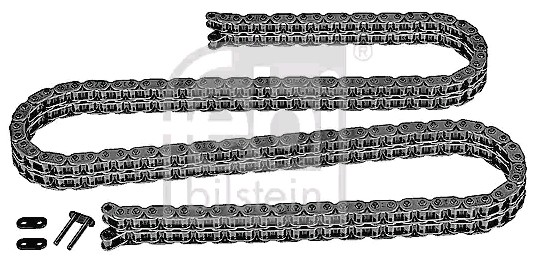 цепь ГРМ ! разъемная\ MB Sprinter/Vito/Vario 108-512 OM601-OM603 89> двухрядная 12086 FEBI BILSTEIN