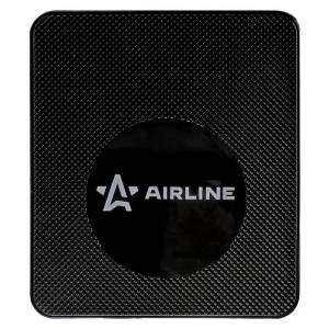 Коврик на панель приборов противоскользящий 16х13.8см черный AIRLINE ASM-BB-03 AIRLINE