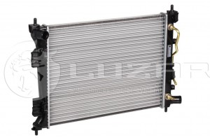 Радиатор HYUNDAI Solaris (10-) KIA Rio (11-) АКПП LUZAR LRC081L4 LUZAR