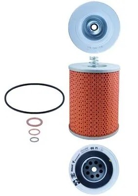 Фильтр масляный OX71D MAHLE KNECHT