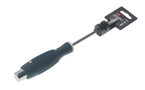 Отвертка шлицевая SL 6.5х125мм силовая (сталь CrV) ROCKFORCE RF70265125 ROCK FORCE