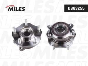 Ступица колеса передняя с подшипником NISSAN QASHQAI/X-TRAIL T32 14- DB83255 DB83255 MILES