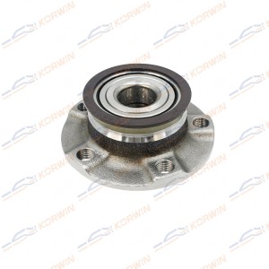 Ступица колеса KORWIN задняя c ABS SKODA RAPID 12 VWPOLO SEDAN 09 KWAH0033 KWAH0033 KORWIN