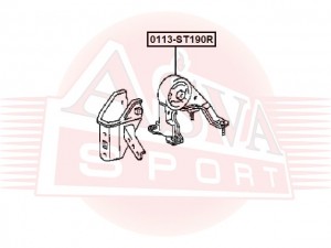 Опора двигателя 0113ST190R 0113-ST190R ASVA